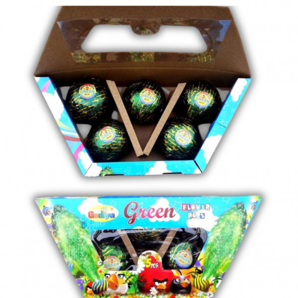 FLOWER POT GREEN (1 5)